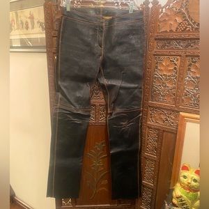 Women’s leather pants